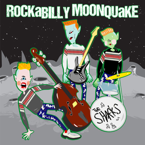 The Sharks - Rockabilly Moonquake 10-Inch Mini Album (Coloured Vinyl)