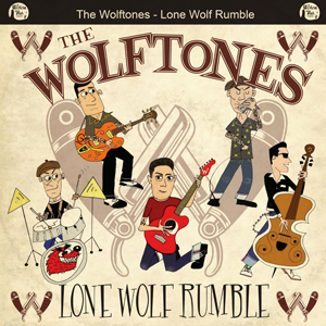 Lone Wolf Rumble - The Wolftones. 10" coloured vinyl